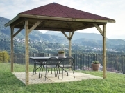 Gazebo etna 315x315 - Pergole gazebo e carport - ESTERNI DA VIVERE