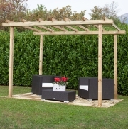 Pergola autoportante 240x240 - Pergole gazebo e carport - Losa Esterni da vivere