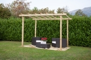 Pergola autoportante 240x240 - Pergole gazebo e carport - Losa Esterni da vivere