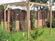 Pergola eco 300x300 - Pergole gazebo e carport - Losa Esterni da vivere