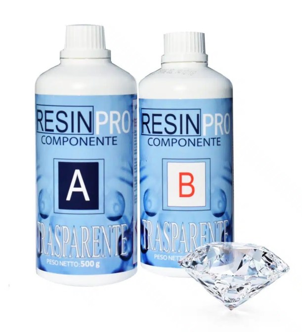 Resina Epossidica Trasparente Atossica Multiuso Resin Pro