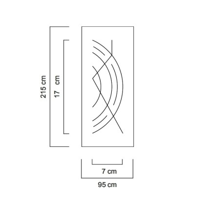 Pannello per Porta Blindata Varie Finiture mod. Giacinto